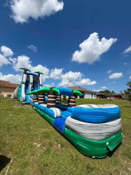 17527 1782651666 22 FT Island Escape XL Water Slide with Slip and Slide