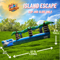 37 FT Island Escape Slip and Slide Only