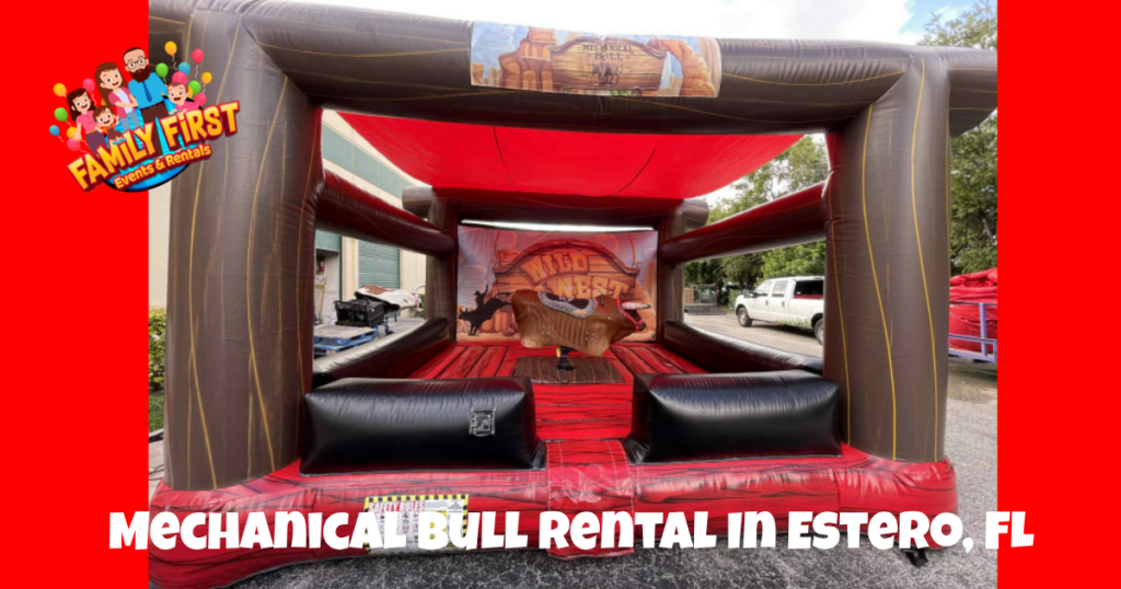 Mechanical Bull Rental In Estero, FL - Family First