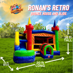 Ronan's Retro Bounce and Slide Combo Rental